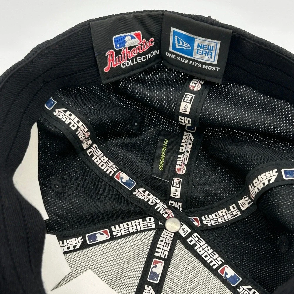 New Era‎ Boston Red Sox 2007 World Series Champions Stretch Fit Hat Black NEW